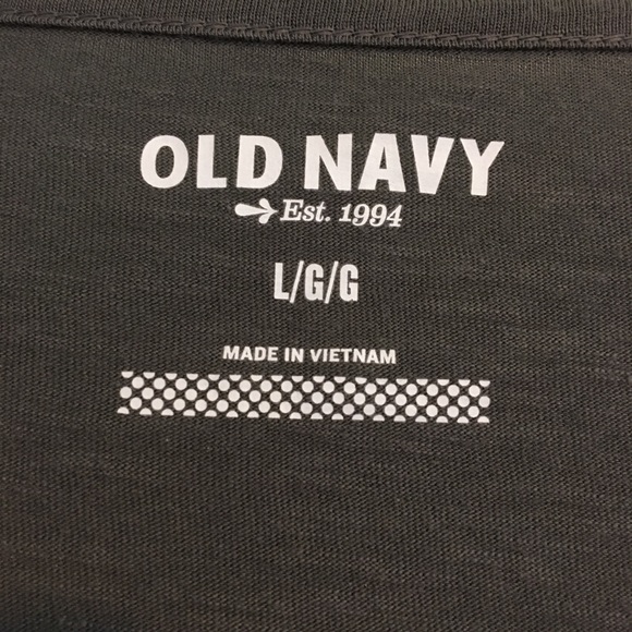 Grey Lace Long Sleeve Shirt Old Navy Large - Picture 5 of 5